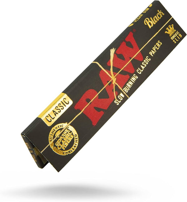 RAW Black Kingslim