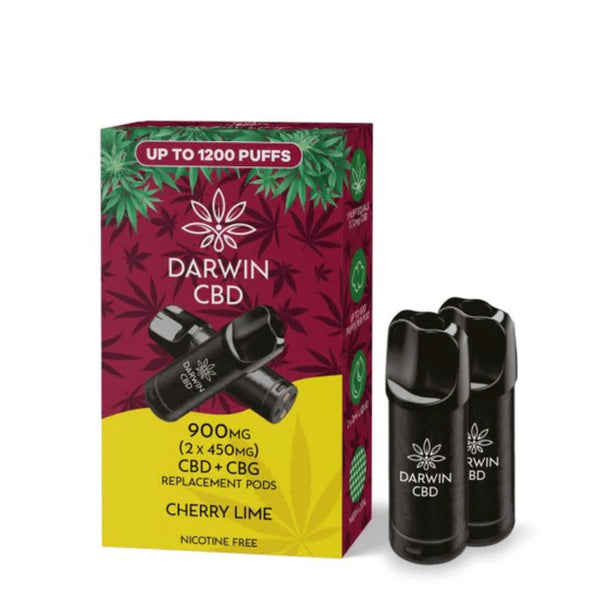 Darwin CBD Refill Pods 900mg (2 x 450mg)