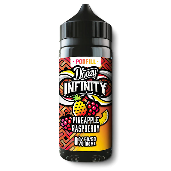 Doozy Infnity Pod Fill 50/50 Pineapple Raspberry - 100ml