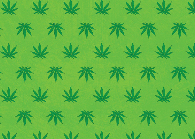 Weed Leaf - Wrapping Paper