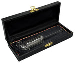 Glass Spiral Pipe 18cm with Box