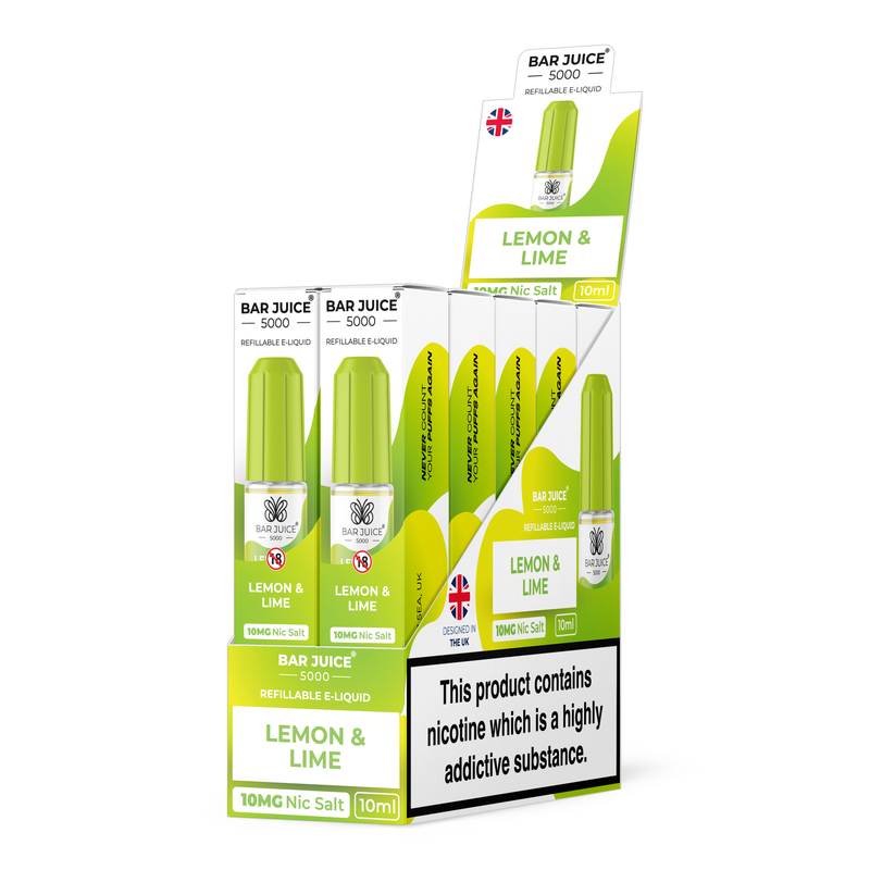 Bar Juice - Lemon and Lime - 10ml