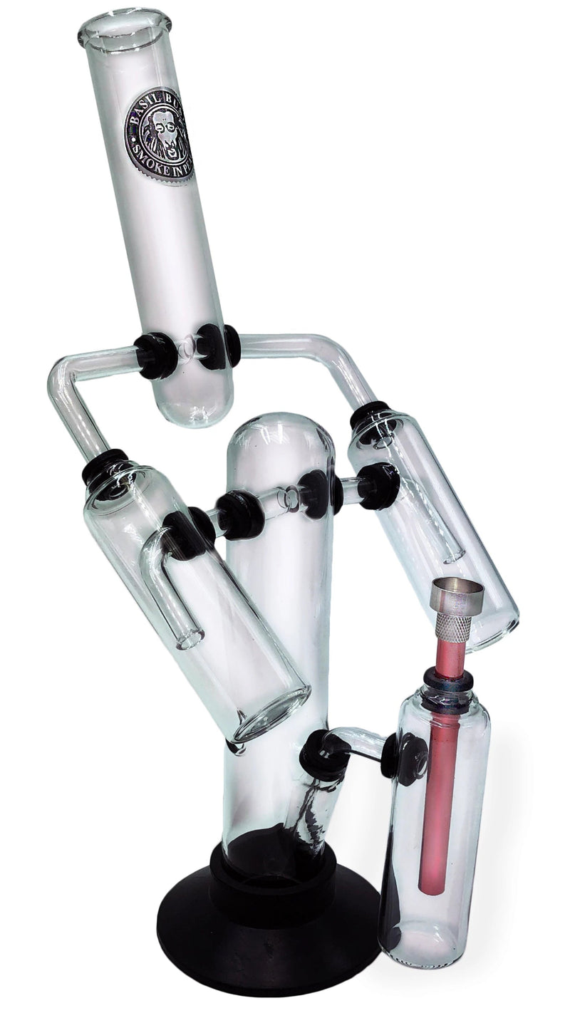 Basil Bush - Glass 38cm - Einstein Multi Chamber Bong