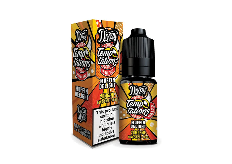 Doozy Temptations Muffin Delight 10ml Nic Salt