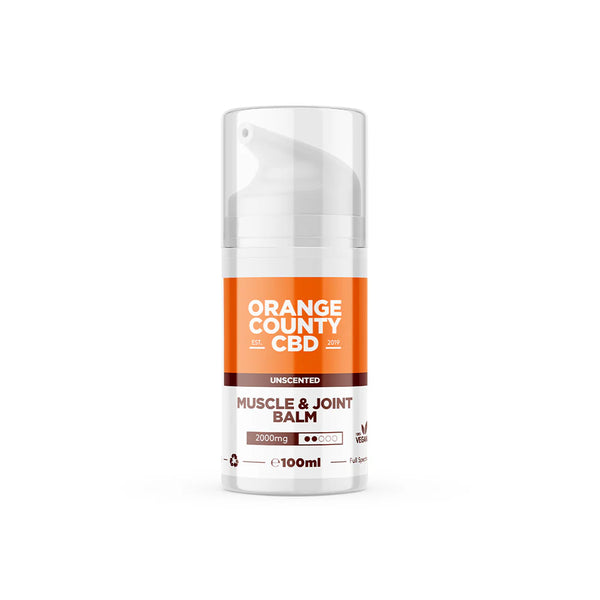 Orange County CBD Muscle and Joint Balm 2000mg