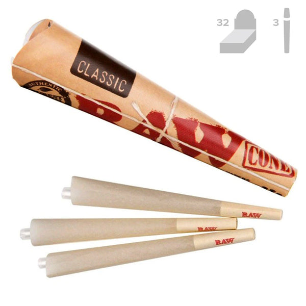 RAW - Kingsize Cone - Pack Of 3