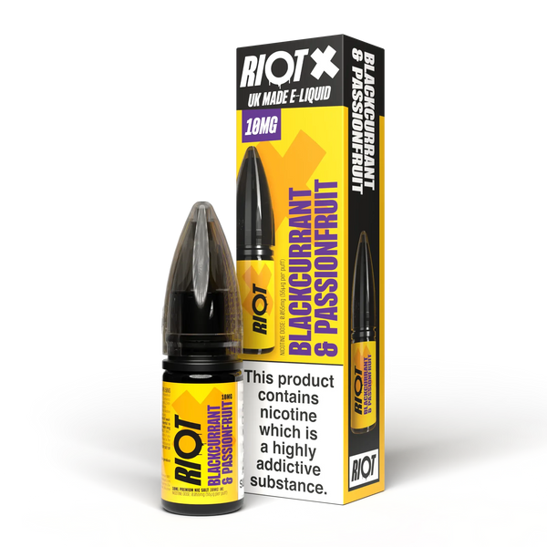 Riot X Blackcurrant & Passionfruit