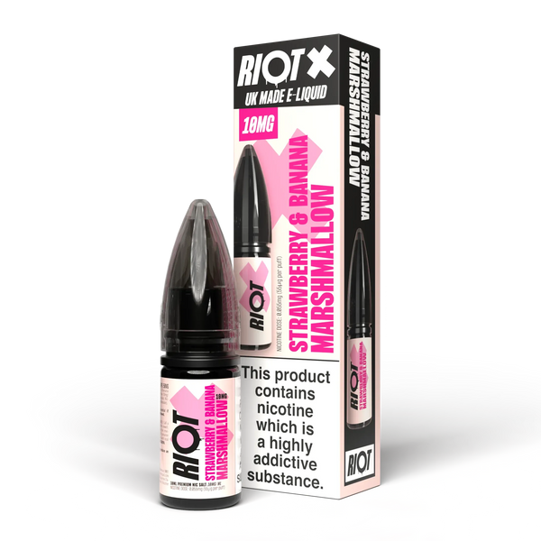 Riot X Strawberry & Banana Marshmallow