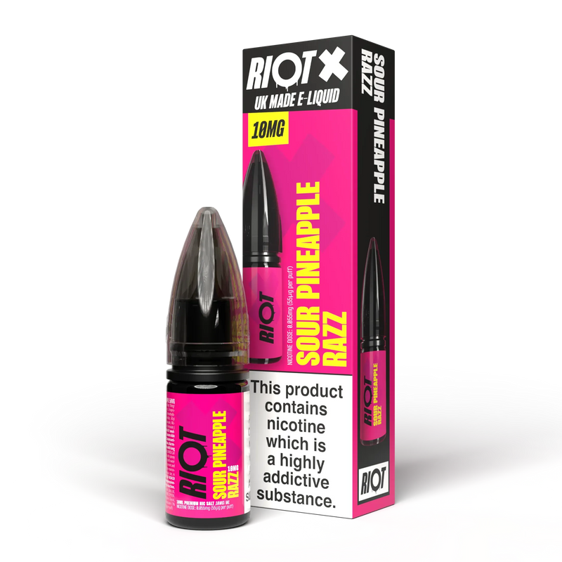 Riot X Sour Pineapple Razz