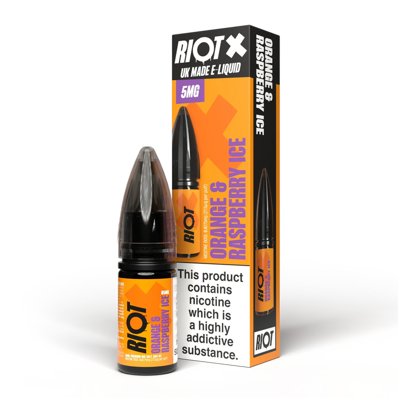 Riot X Orange & Raspberry Ice