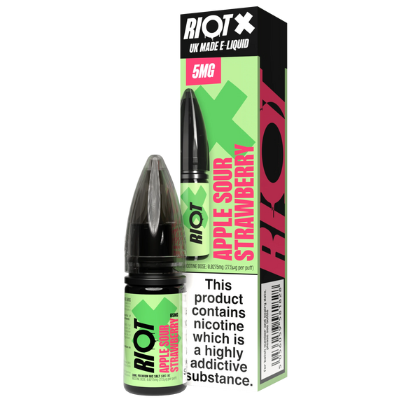 Riot X - Apple Sour Strawberry - 10ml