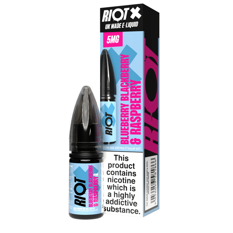 RIOT X - Blueberry Blackberry Raspberry 10ml
