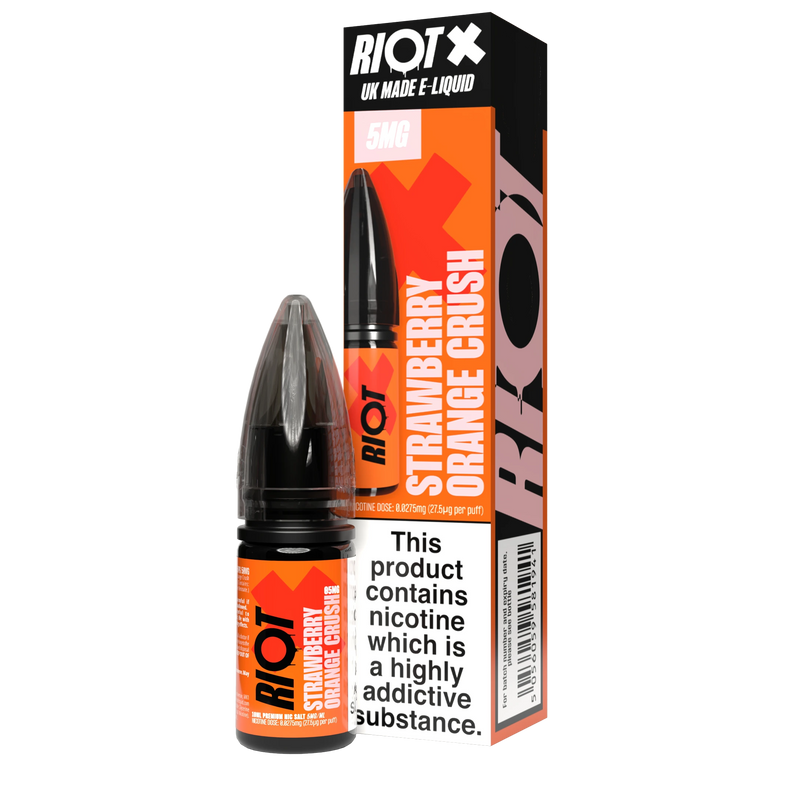 Riot X - Strawberry Orange Crush - 10ml