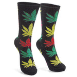 Weed Leaf Socks - 80% Cotton