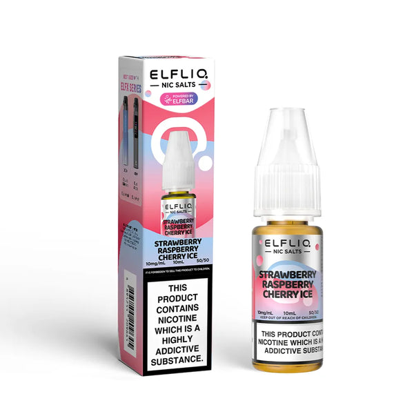 Elfliq Strawberry Raspberry Cherry Ice