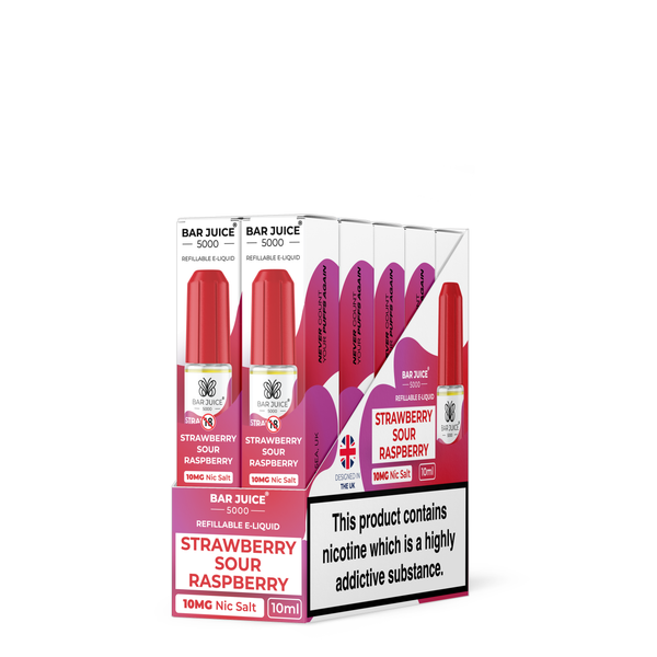 Bar Juice - Strawberry Sour Raspberry - 10ml