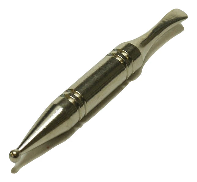 Stainless Steel - Dab Tool - Flat and Ball End