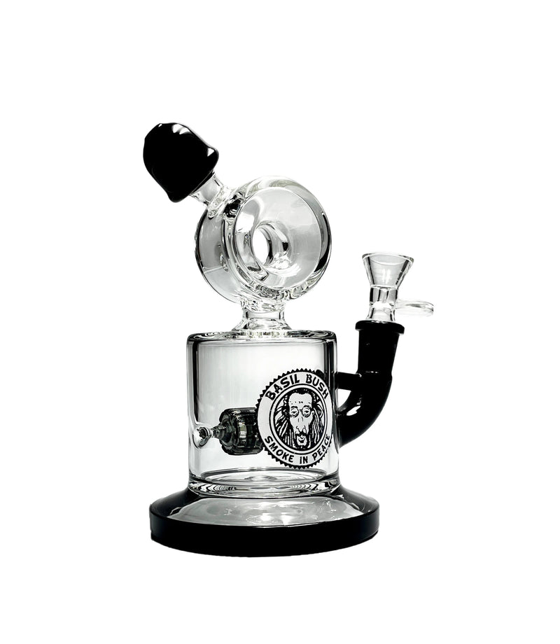 Basil Bush - Glass 17cm - Donut Bong
