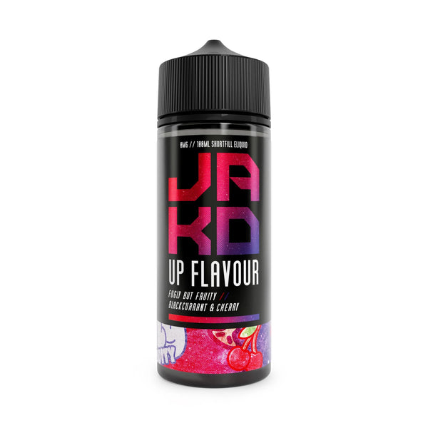 Jak'd - Fugly But Fruity - Blackcurrant & Cherry - 100ml