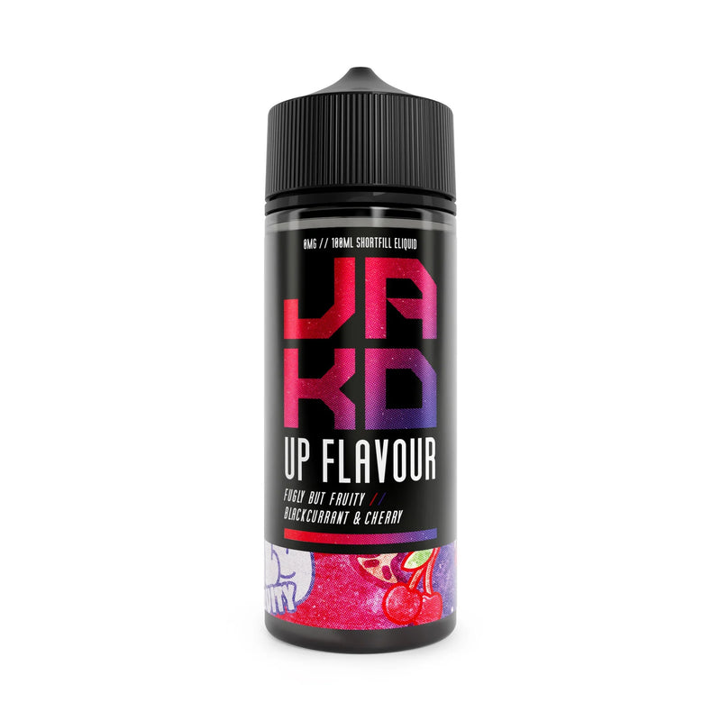 Jak'd - Fugly But Fruity - Blackcurrant & Cherry - 100ml