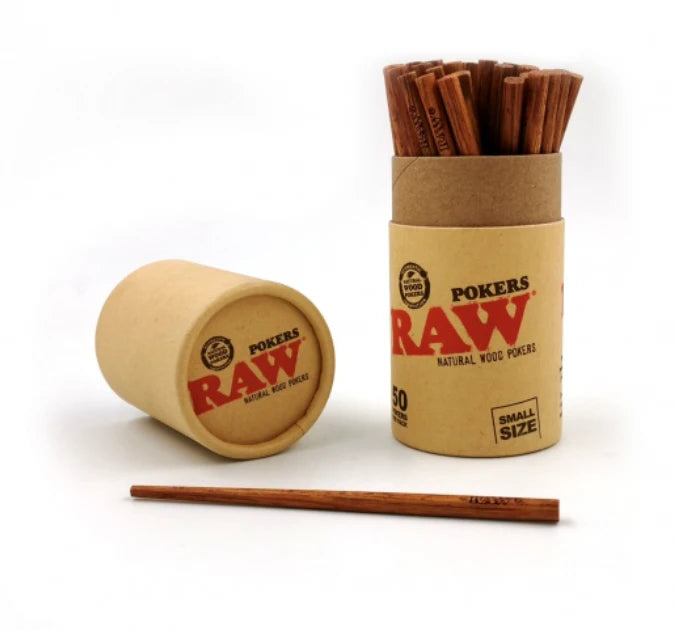 RAW - Wooden Poker (Sold Singularly)