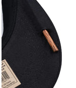 RAW Black On Black FlatCap With Pokie