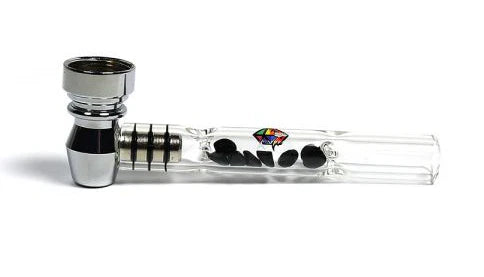 Loud - Glass Gem Pipe