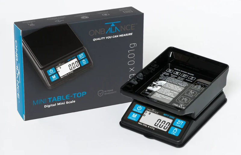On Balance - Mini TableTop Scale - 200g x 0.01g