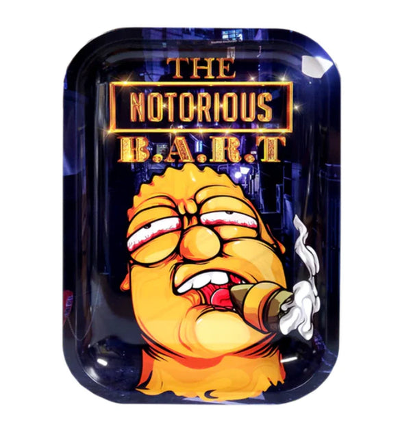 Smoke Arsenal - Rolling Tray - Notorious B.A.R.T - 28 x 18cm