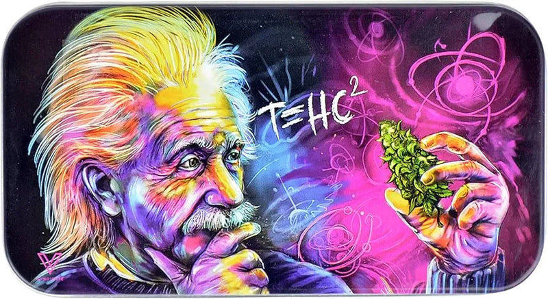 Tobacco Tin 2oz - Einstein T=HC2