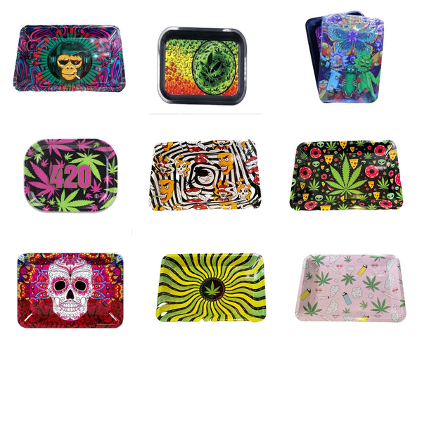 LOUD Metal Rolling Tray Small
