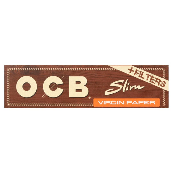 OCB Virgin Unbleached Slim Filters