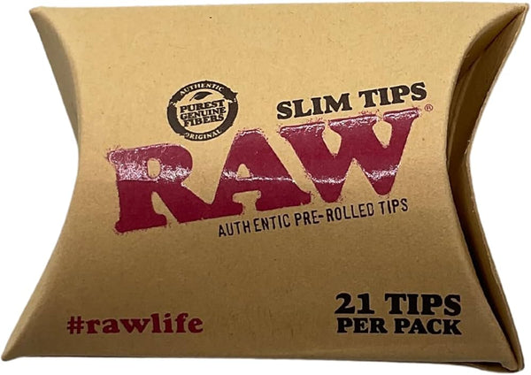 RAW Pre Rolled Tips (Pack of 21)