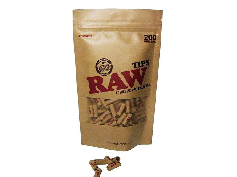 RAW Pre Rolled Tips (Bag of 200)
