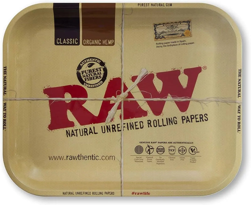 RAW - Classic Rolling Tray - 70mm Wide x 50mm Tall