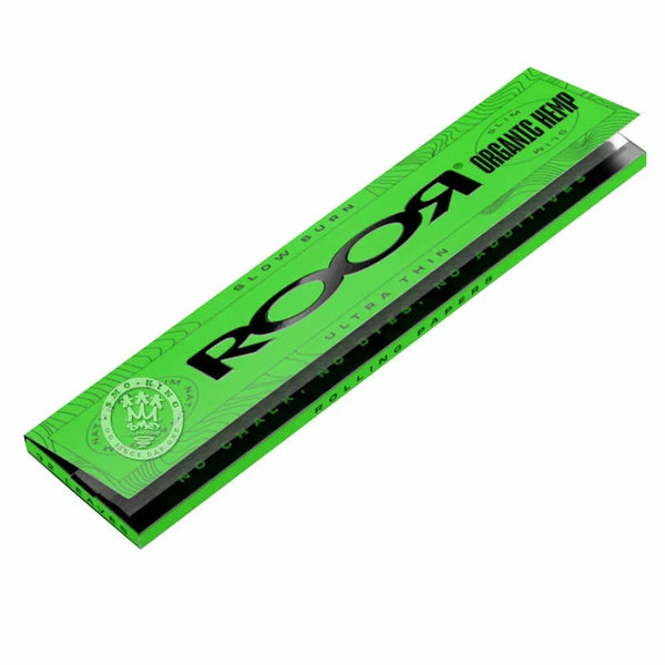 Roor Green Organic Hemp Kingsize Ultra Slim