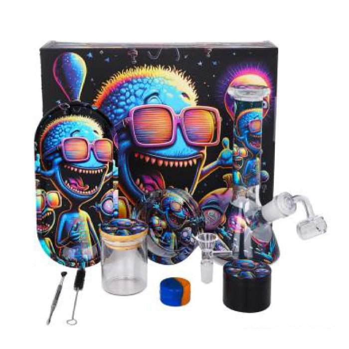 Glass Bong - Gift Set