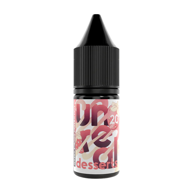 Unreal Desserts Strawberry Double Cream 10mg